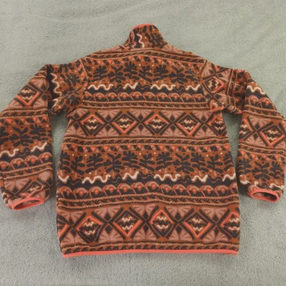 Patagonia Synchilla Snap T Fleece Pullover Mangrove Henna Brown - Picture 2 of 11